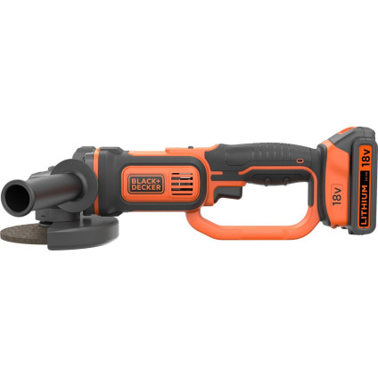 Угловая шлифмашина Black & Decker BCG720M1 (с 1-им АКБ)