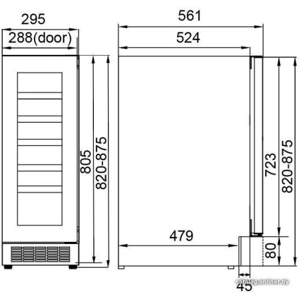 Винный шкаф Vestfrost WFG18
