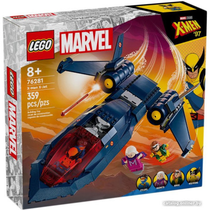 Конструктор LEGO Marvel Super Heroes 76281 Истребитель X-Jet Людей Икс