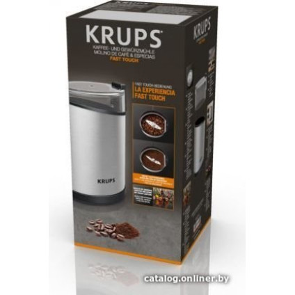 Электрическая кофемолка Krups Fast Touch GX204D10