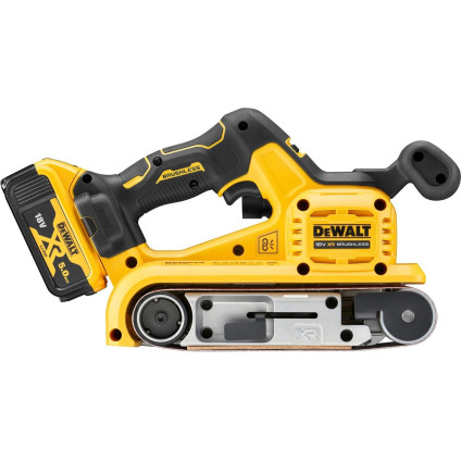 Ленточная шлифмашина DeWalt DCW220P2 (с 2-мя АКБ, кейс)