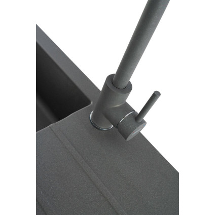 Кухонная мойка Kernau KGS A 50 1B1D Grey Metallic