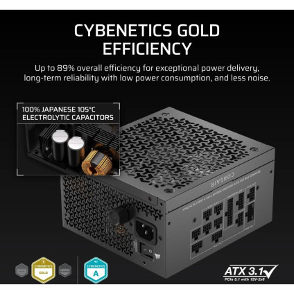 Блок питания Corsair RM1000x Shift CP-9020300-EU