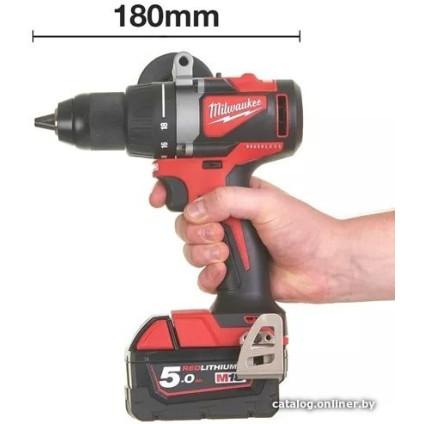 Дрель-шуруповерт Milwaukee M18 BLDD2-502X 4933464515 (с 2-мя АКБ, кейс)