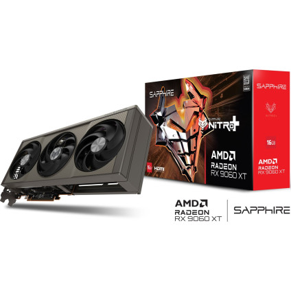 Видеокарта Sapphire Nitro+ Radeon RX 9060 XT 16GB 11350-01-20G