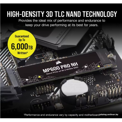SSD Corsair MP600 PRO NH 4TB CSSD-F4000GBMP600PNH