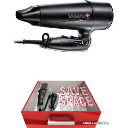 Фен Valera Swiss light 5400 fold-away ionic (черный)