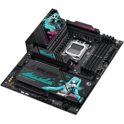 Материнская плата ASUS Rog Strix X870E-H Gaming WiFi7 Hatsune Miku Edition