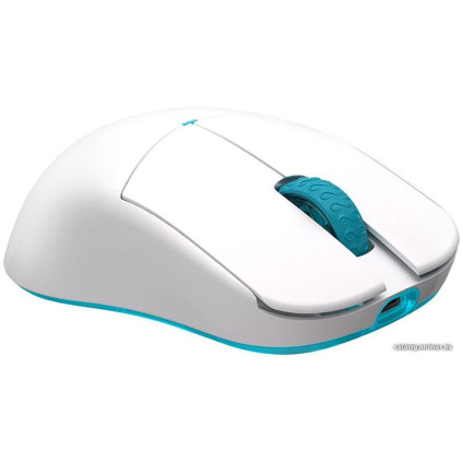 Игровая мышь Lamzu Atlantis Mini Pro (белый/голубой)