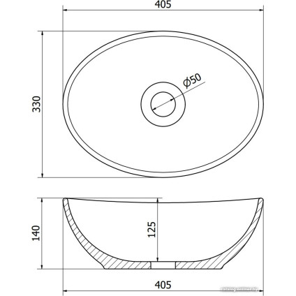 Умывальник Mexen Elza MEX-21014071