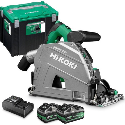 Дисковая погружная  Hikoki C3606DPA WVZ (с 2-мя АКБ, кейс)