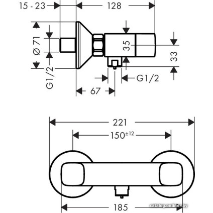 Смеситель Hansgrohe Logis 71263000