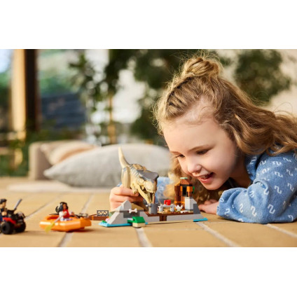 Конструктор LEGO Jurassic World Побег по реке от Ти-Рекса 76975