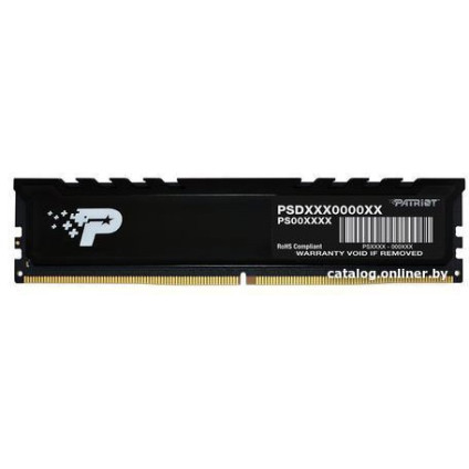 Оперативная память Patriot Signature Premium Line 16ГБ DDR5 5600 МГц PSP516G560081H1