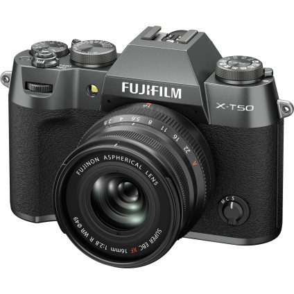 Беззеркальный фотоаппарат Fujifilm X-T50 Body (серый)