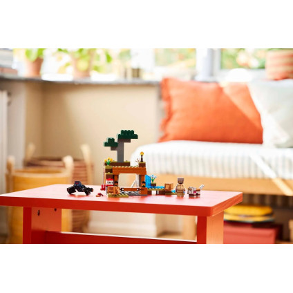 Конструктор LEGO Minecraft 21269 Экспедиция на рудник Броненосец