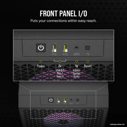 Корпус Corsair 3000D RGB Airflow CC-9011255-WW