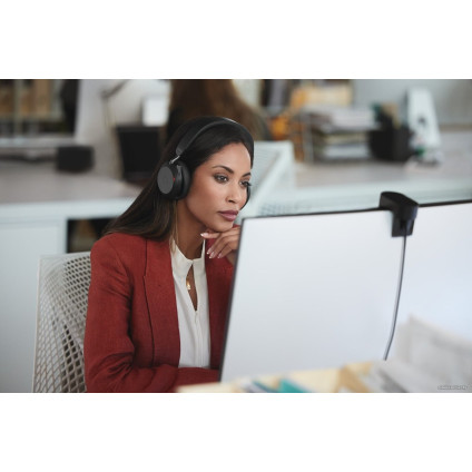 Офисная гарнитура Jabra Evolve2 75 UC Stereo USB-A (черный)