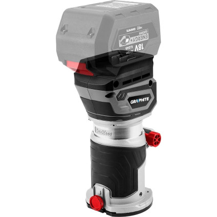 Кромочно-петельный фрезер GRAPHITE 58GE140 (без АКБ)