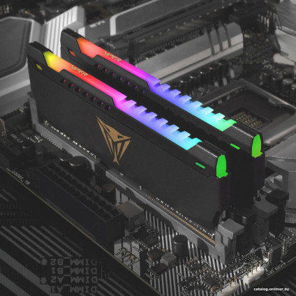 Оперативная память Patriot Viper Steel RGB 2x32ГБ DDR4 3600 МГц PVSR464G360C8K