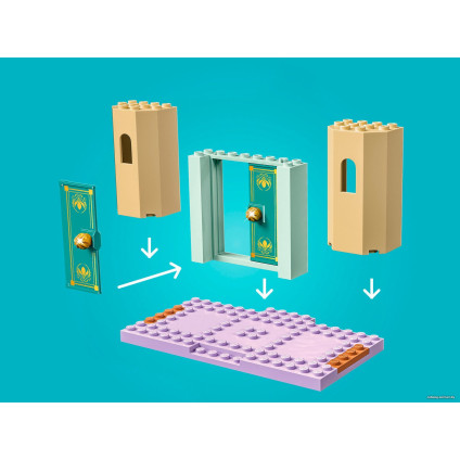 Конструктор LEGO Disney 43204 Веселье в замке Анны и Олафа