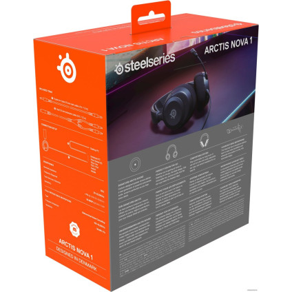 Наушники SteelSeries Arctis Nova 1 (черный)