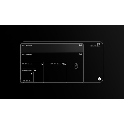 Коврик для стола SteelSeries QcK 4XL