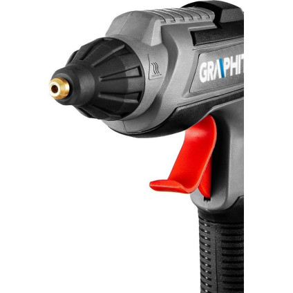 Термоклеевой пистолет GRAPHITE 58G040 (без АКБ)
