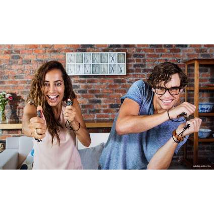 Игровая приставка Nintendo Switch 2019 (с неоновыми Joy-Con)