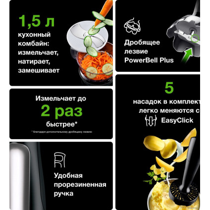 Погружной блендер Braun Multiquick 7 MQ7087X