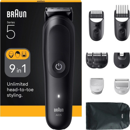 Триммер для бороды и усов Braun AIO5540