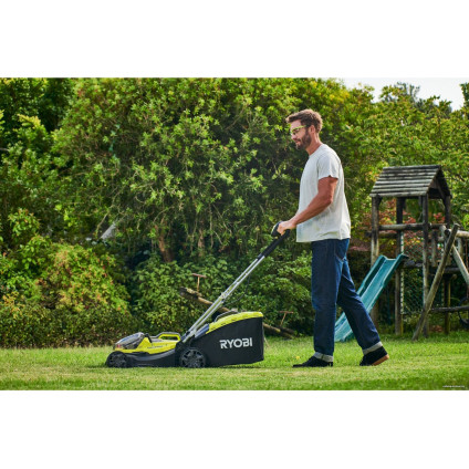 Газонокосилка Ryobi RY18LMH37A-225