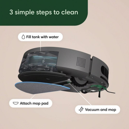 Робот-пылесос iRobot Roomba Combo Essential (черный)