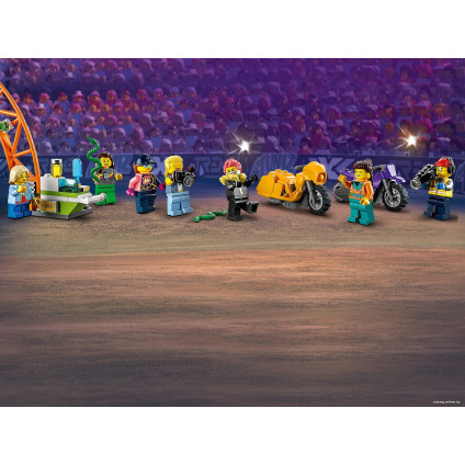 Конструктор LEGO City 60339 Трюковая арена Двойная петля