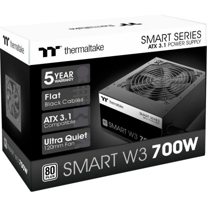Блок питания Thermaltake Smart W3 700W PS-SPW-0700NNFAWE-1
