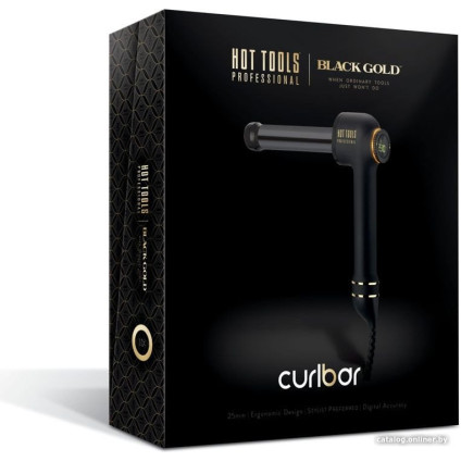 Стайлер для завивки Hot Tools Black Gold Curlbar 25mm