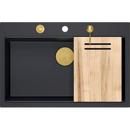 Кухонная мойка Quadron HQM7650U7PVDG1