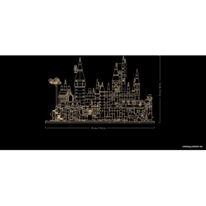 Конструктор LEGO Harry Potter 76419 Замок и окрестности Хогвартса