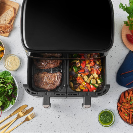 Аэрогриль (аэрофритюрница) Russell Hobbs Satis Fry DualBaske 27680-56