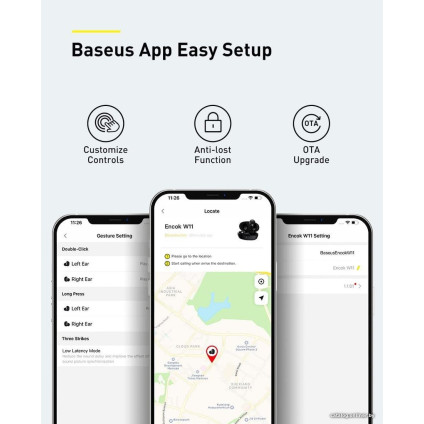 Наушники Baseus Encok W11
