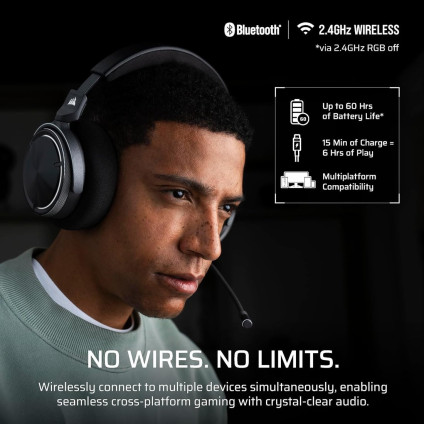 Наушники Corsair Virtuoso Max Wireless (черный)