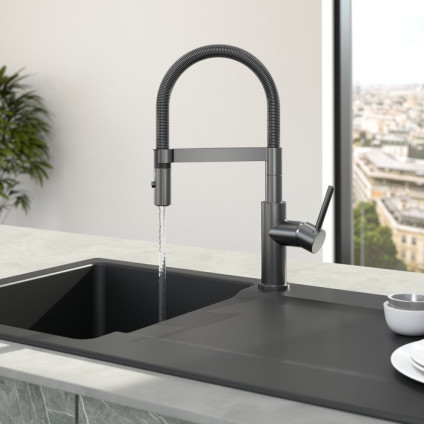 Смеситель Villeroy & Boch Steel Expert Compact 92730005