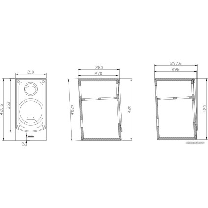 Напольная акустика Taga Harmony Platinum B-40 v.4 (орех)