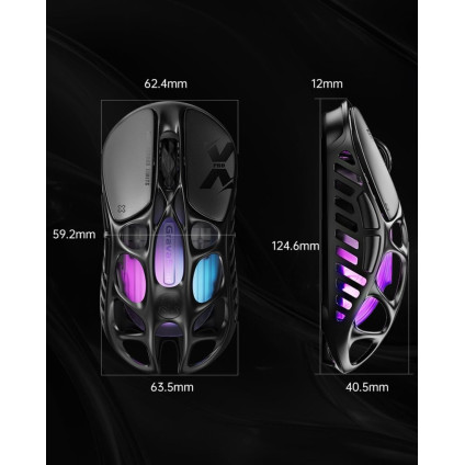 Игровая мышь Gravastar Mercury X Galaxy Black