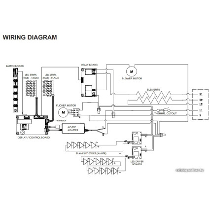 Электрокамин Dimplex Prism 74" BLF7451