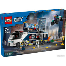 Конструктор LEGO City 60418 Полицейский мобильный грузовик для криминальной лаборатории