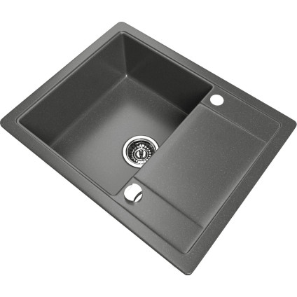 Кухонная мойка Kernau KGS Z 4557 1B1D Graphite
