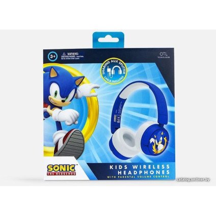 Наушники OTL Technologies SEGA Sonic the Hedgehog Kids Wireless SH0985