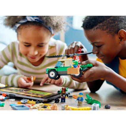 Конструктор LEGO City 60353 Миссии по спасению диких животных