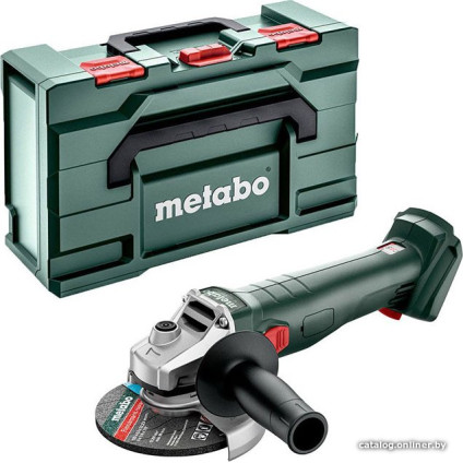 Угловая шлифмашина Metabo W 18 L 9-125 Quick 602249840 (без АКБ, кейс)